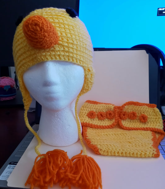 Baby Corner - Diaper Cover and Beenie