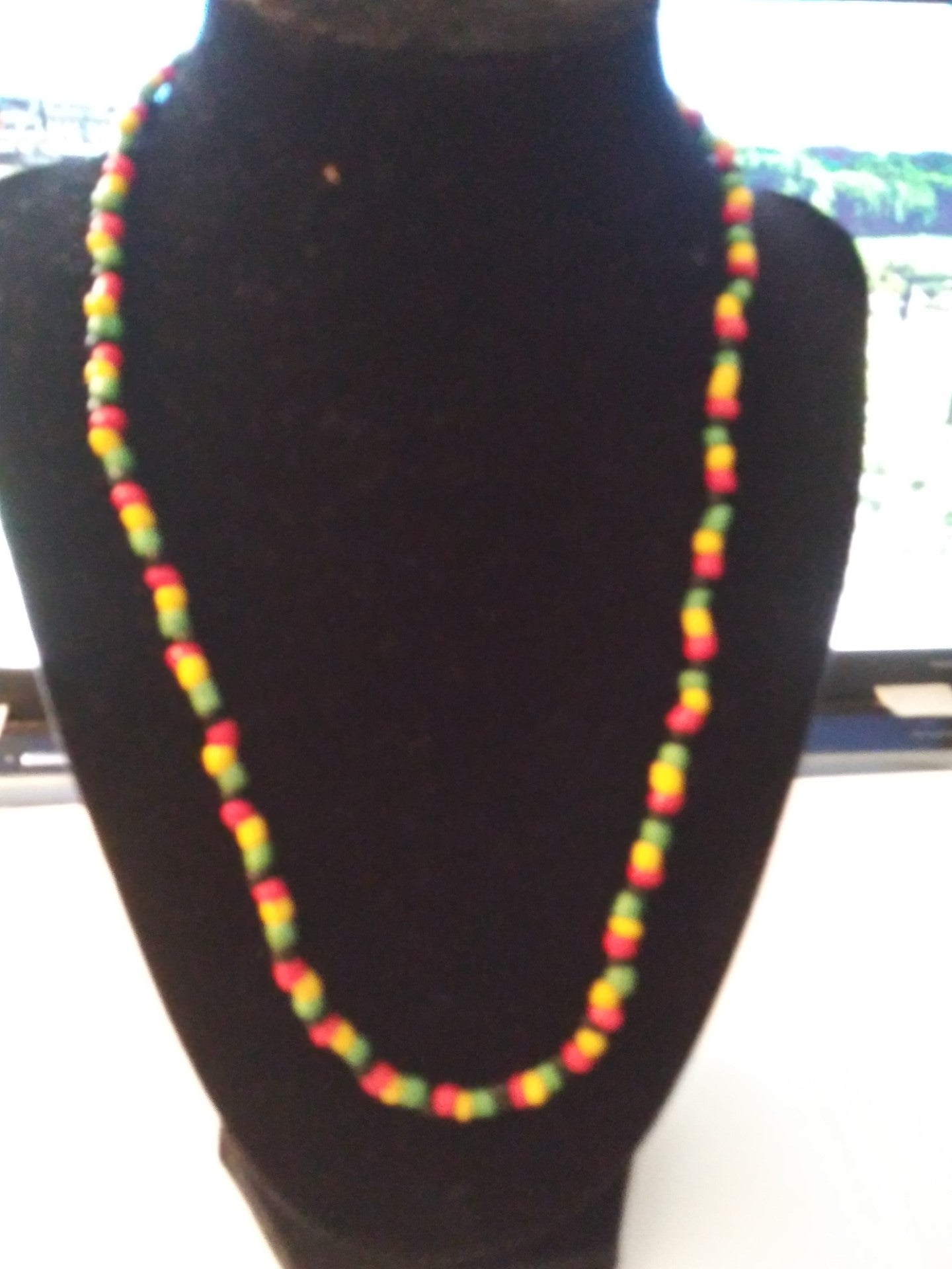 Jamaican Corner - Beaded Necklace- Small