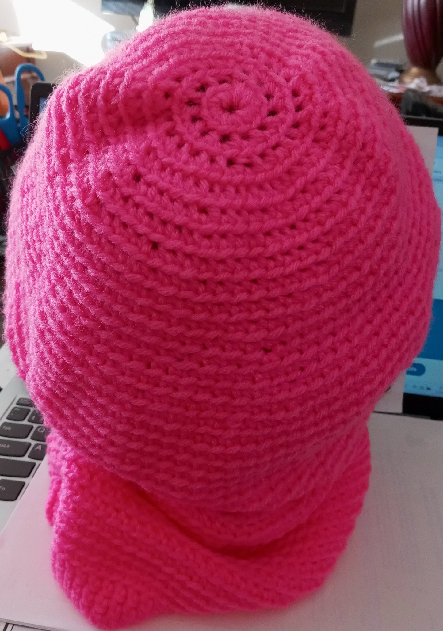 Apparel Accessory Corner - Beenie with Peak and Neck Scarf Set
