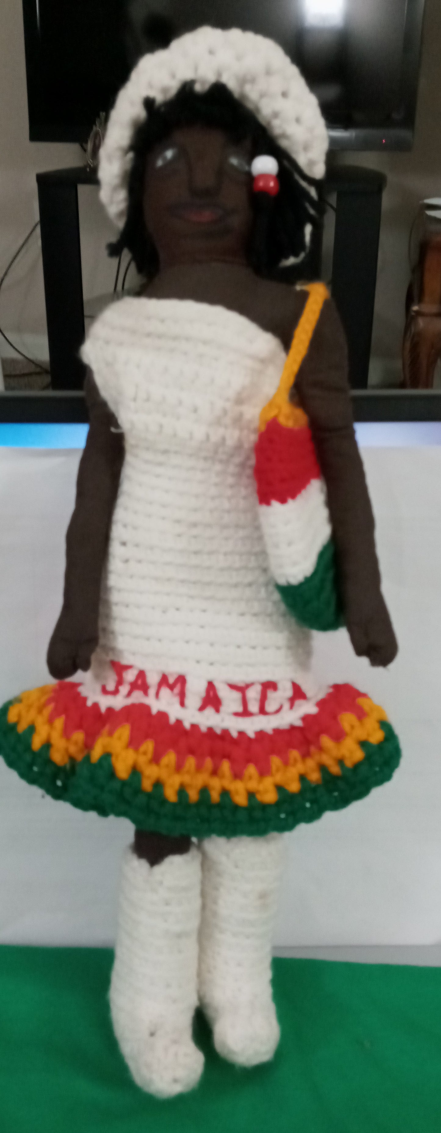 Jamaican Corner - Doll - Stuffed Fabric Doll