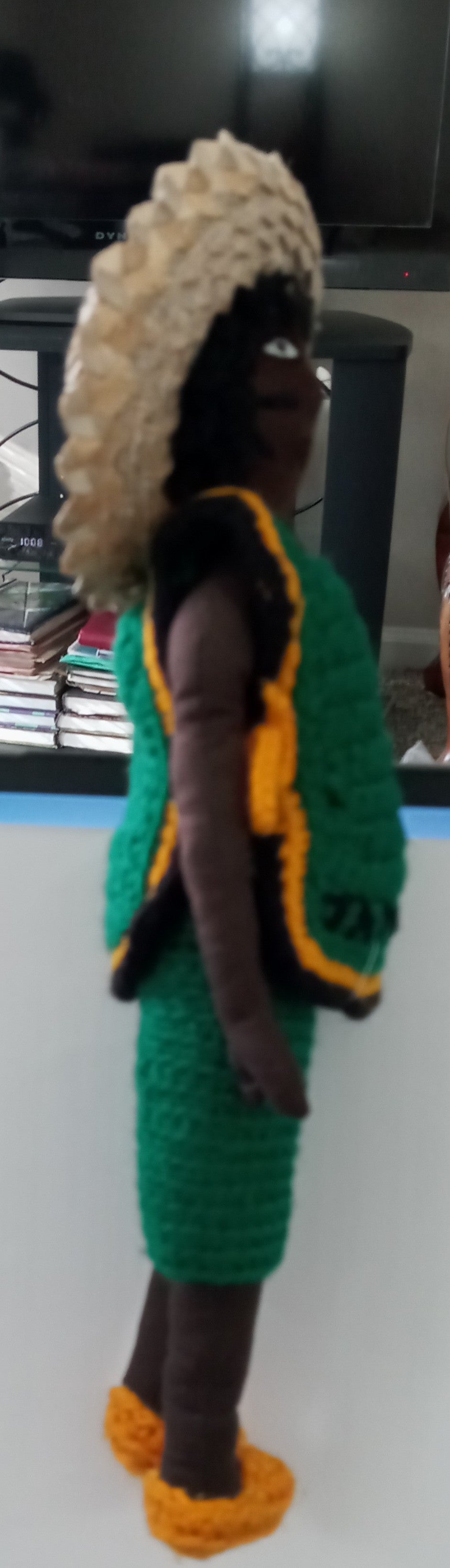 Jamaican Corner - Doll - Stuffed Fabric Doll