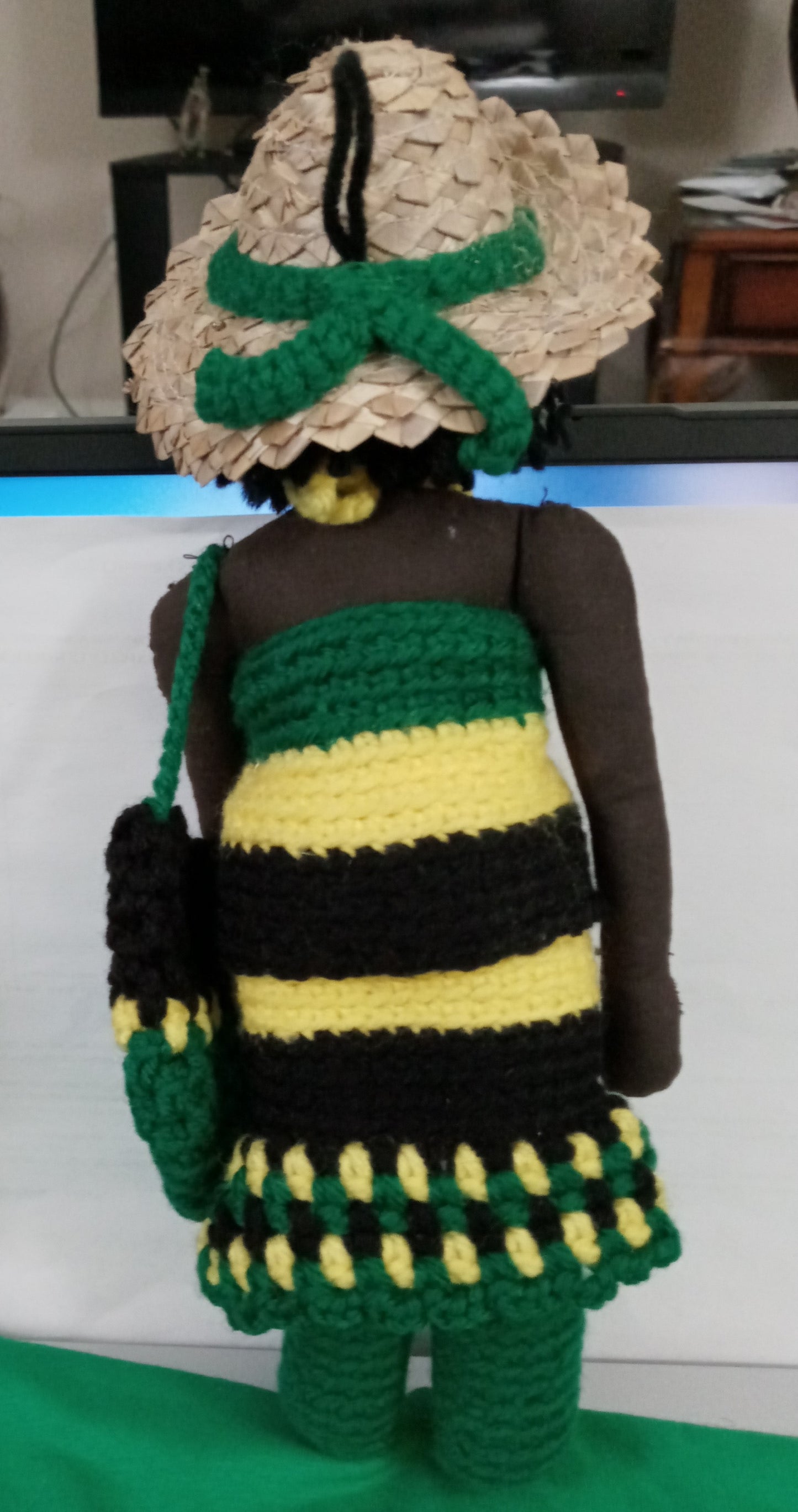 Jamaican Corner - Doll - Stuffed Fabric Doll