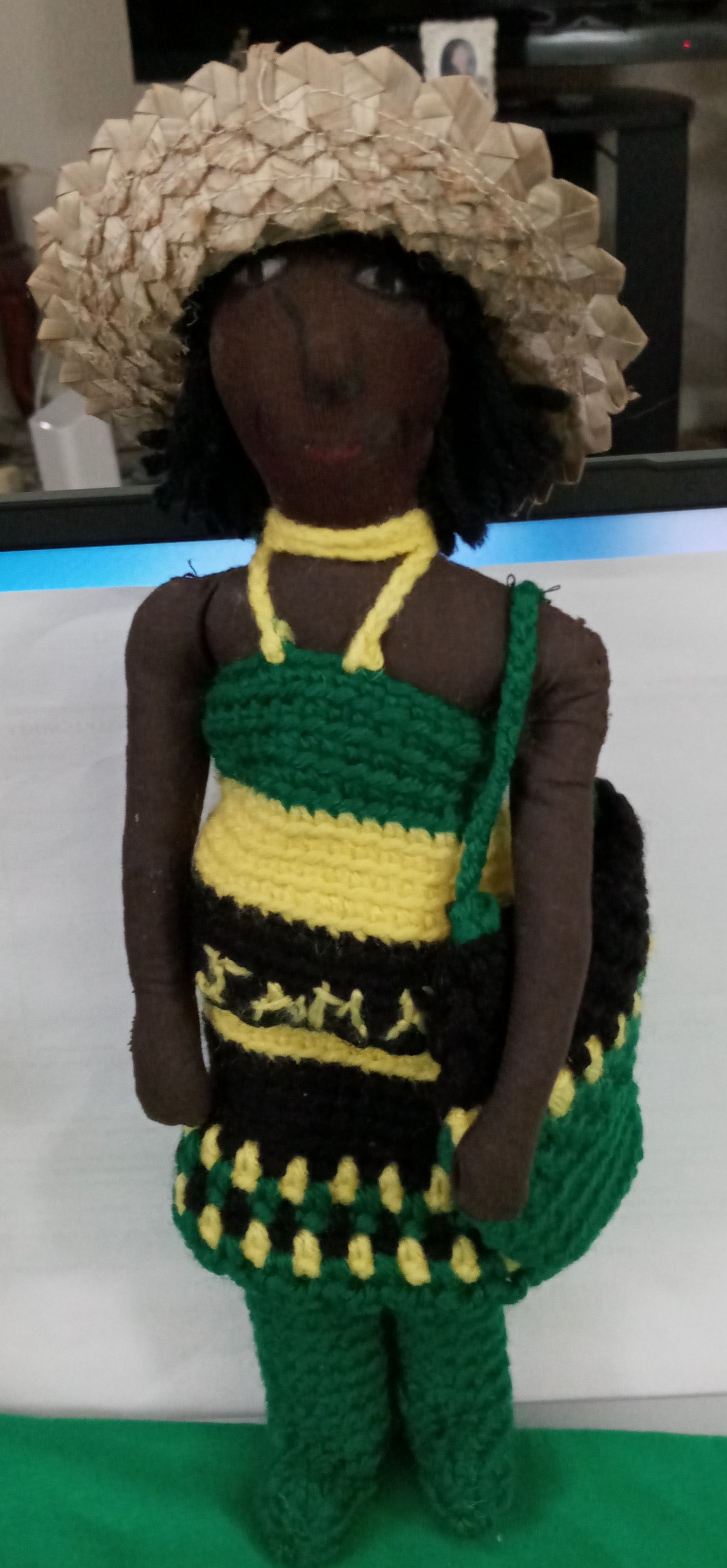 Jamaican Corner - Doll - Stuffed Fabric Doll