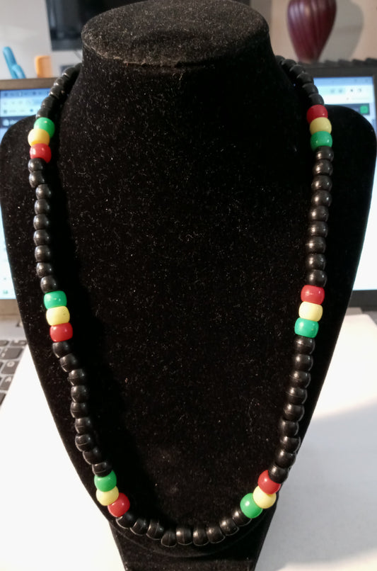 Jamaican Corner - Beaded Necklace - Large