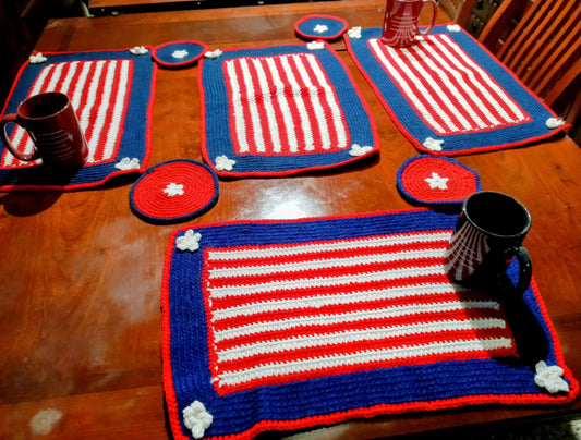 Diner's Corner - Placemat and Coaster Set