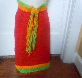 Apparel Corner - Adult Dress Skirt - Red