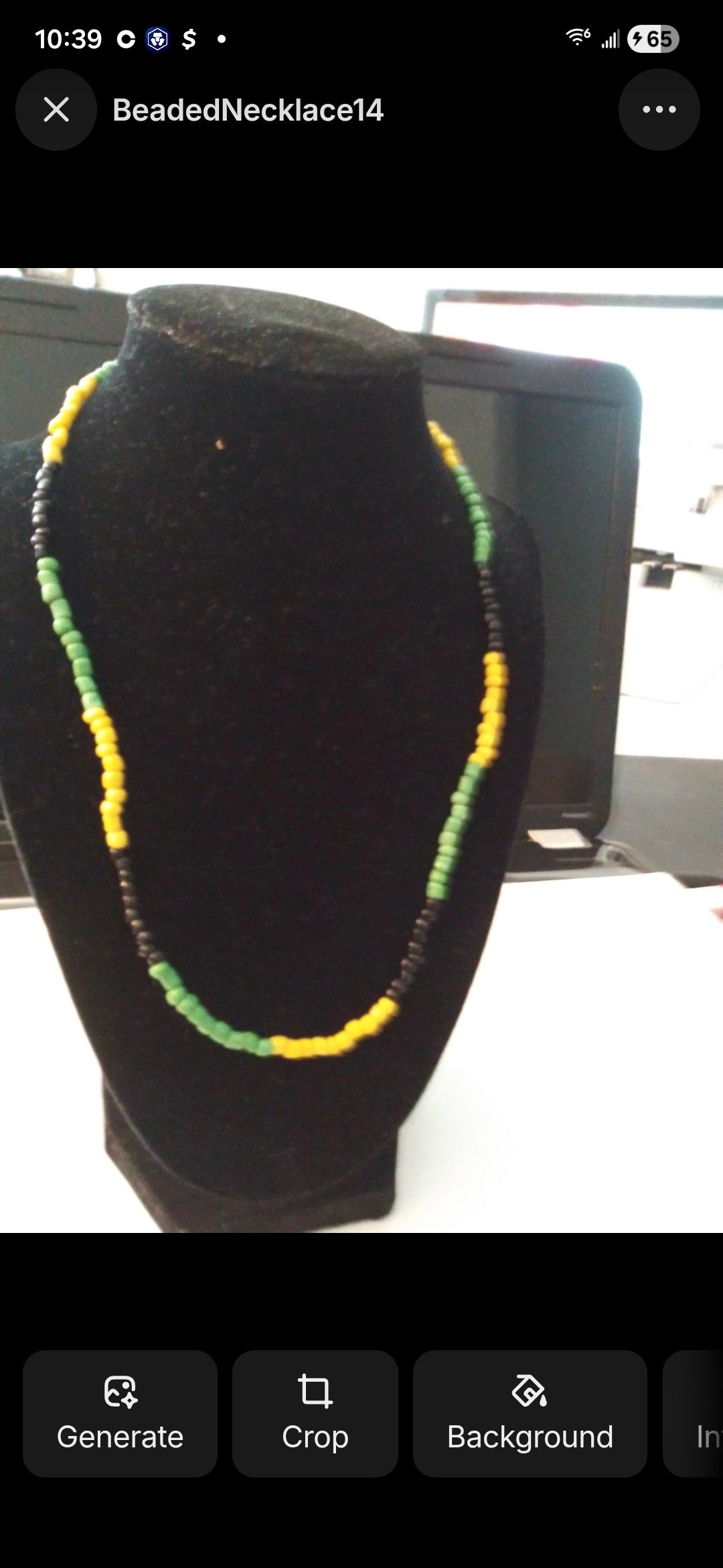 Accessory>Jewelry                             Necklace (beaded)- (SML)