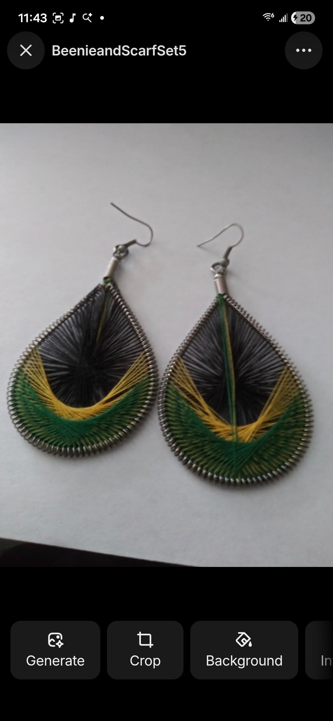 Accessory>Jewelry                              Earrings (Mesh)