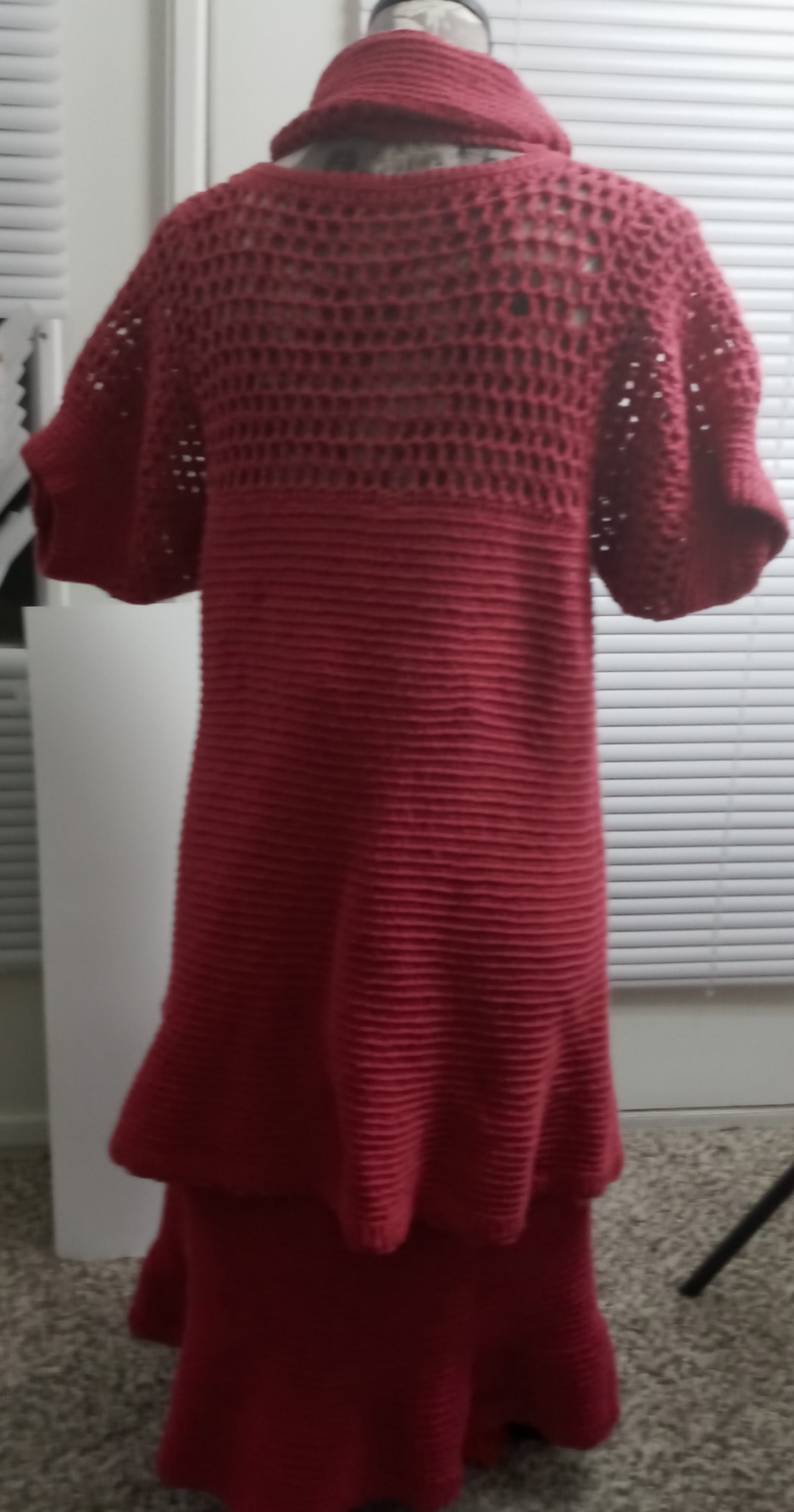 Apparel Corner - Adult Skirt Suit - Red