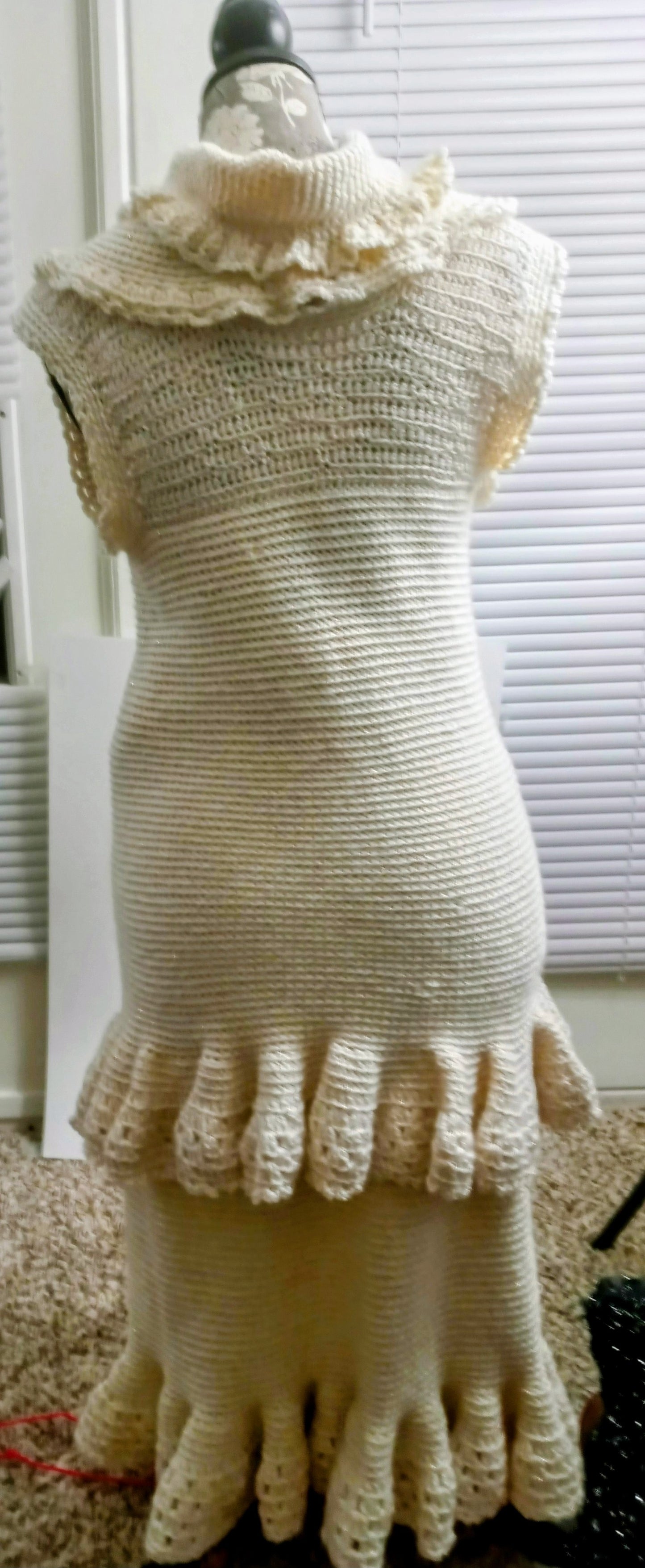 Apparel Corner - Adult Skirt Suit - Ivory and Gold