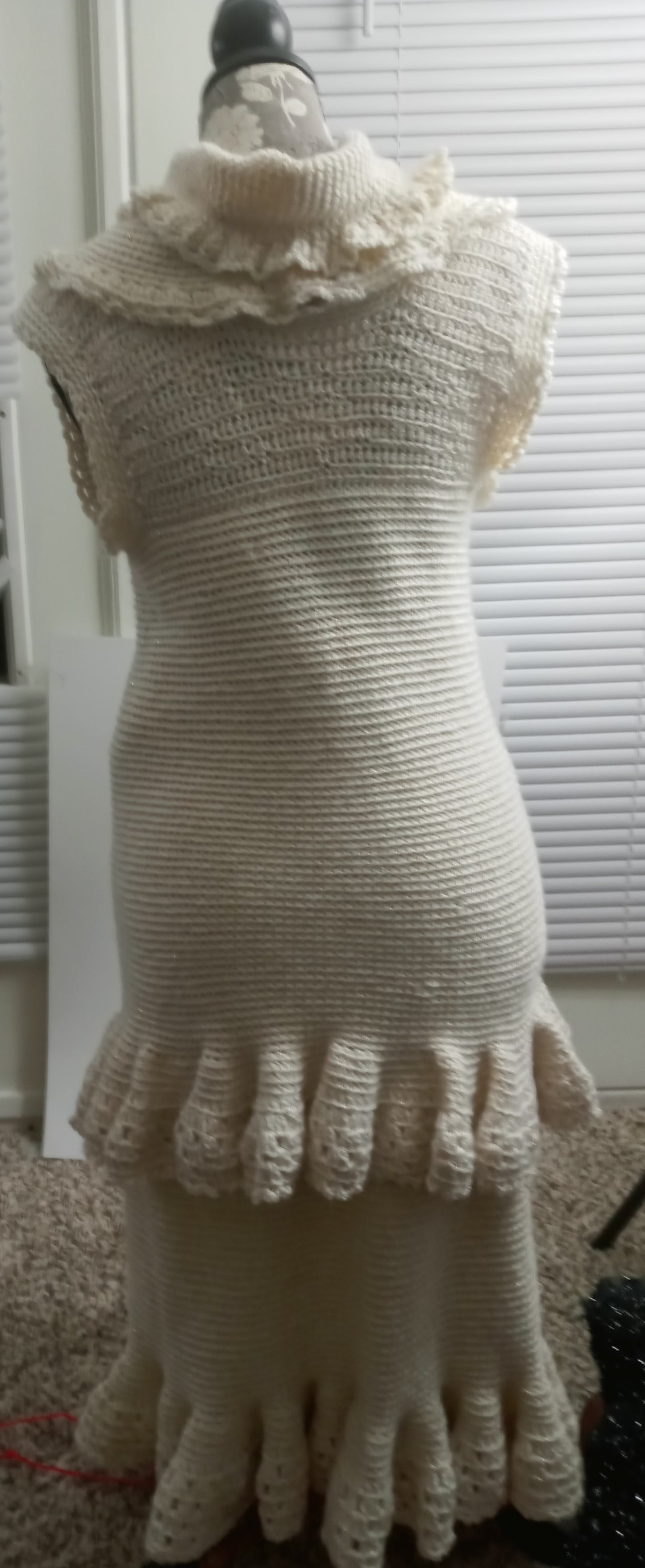 Apparel Corner - Adult Skirt Suit - Ivory and Gold