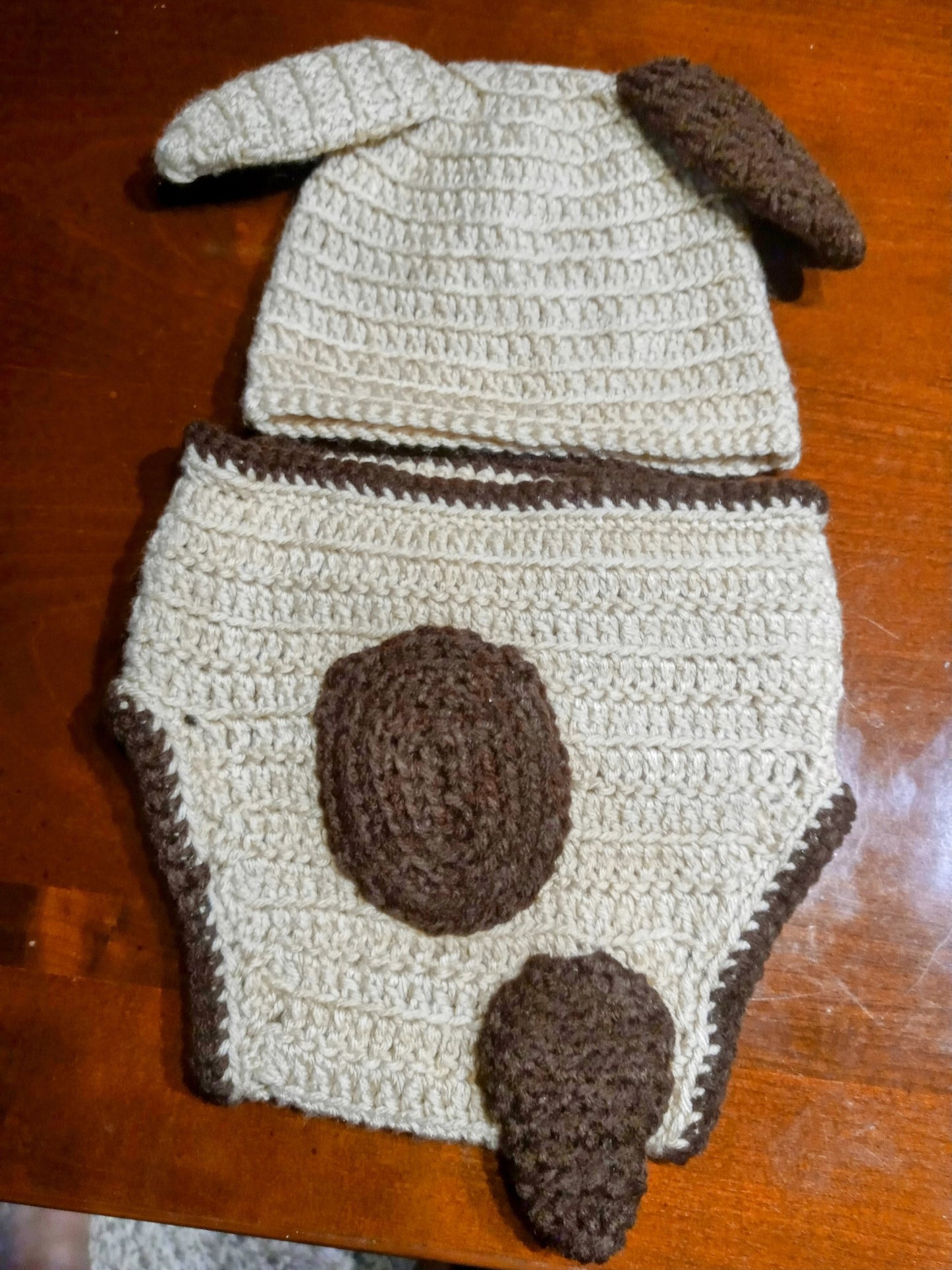 Baby Corner - Diaper Cover with Beenie