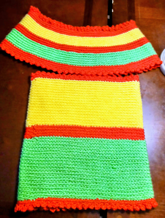 Apparel Corner - Tube Top and Neck Scarf Set - SML