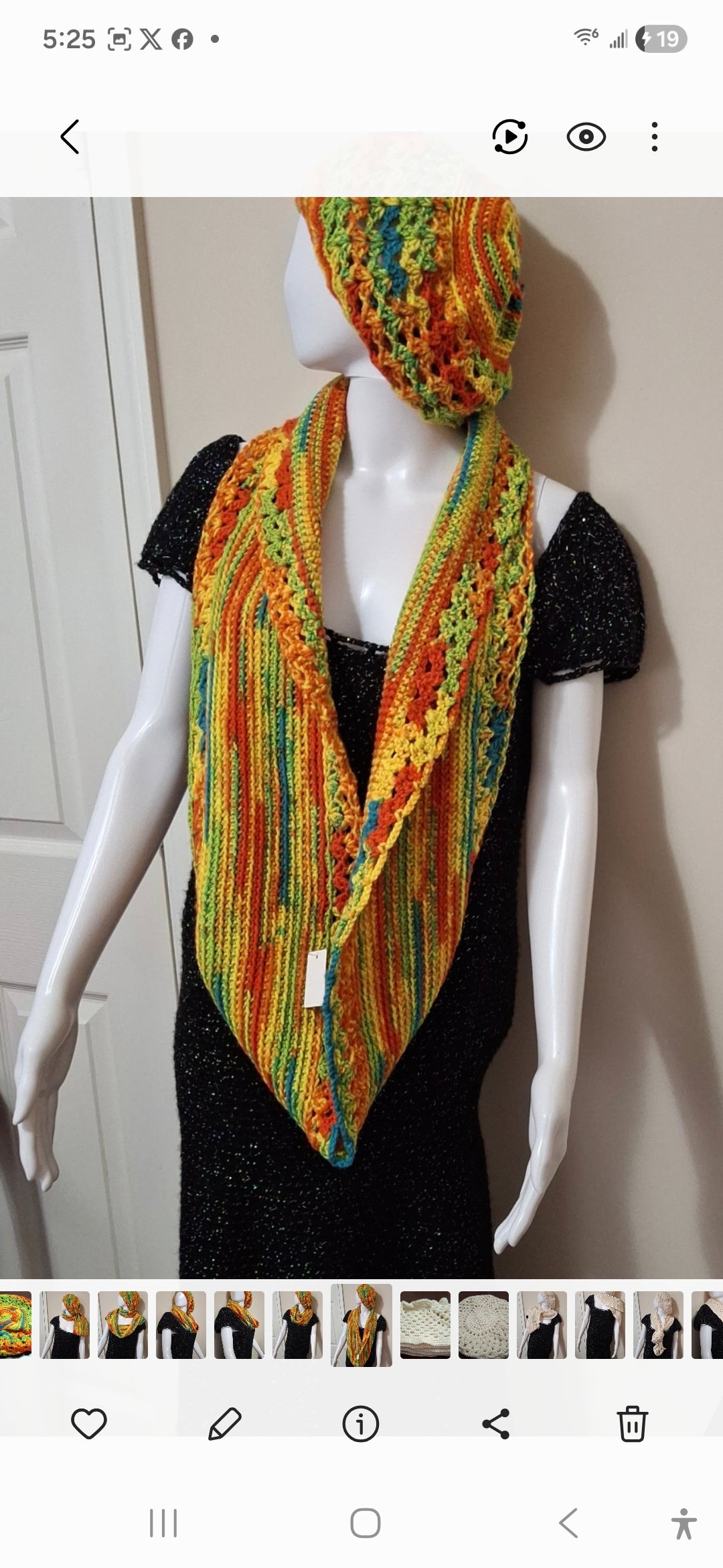 Apparel >Accessories                Beenie & Long Scarf Set