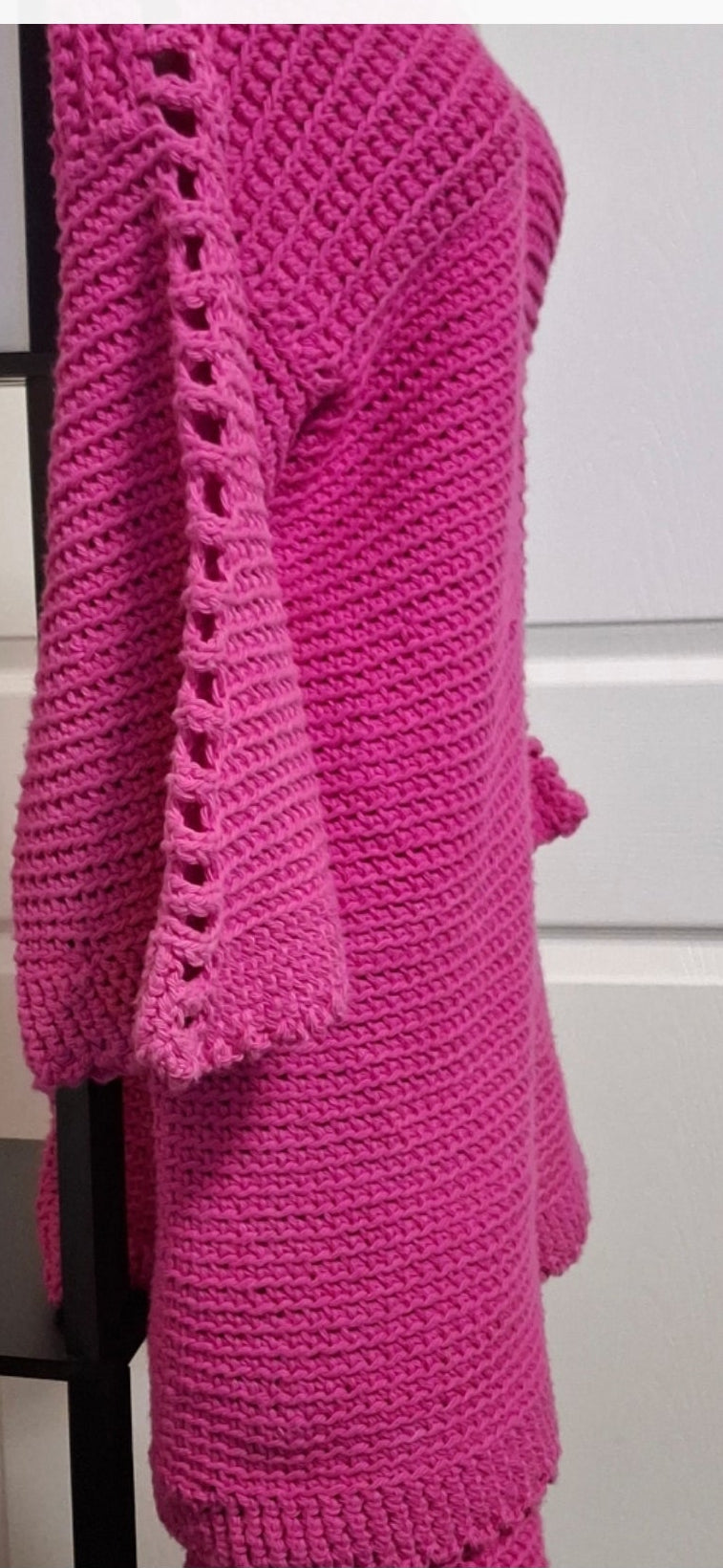 Apparel>Women                Crocheted Skirt Suit